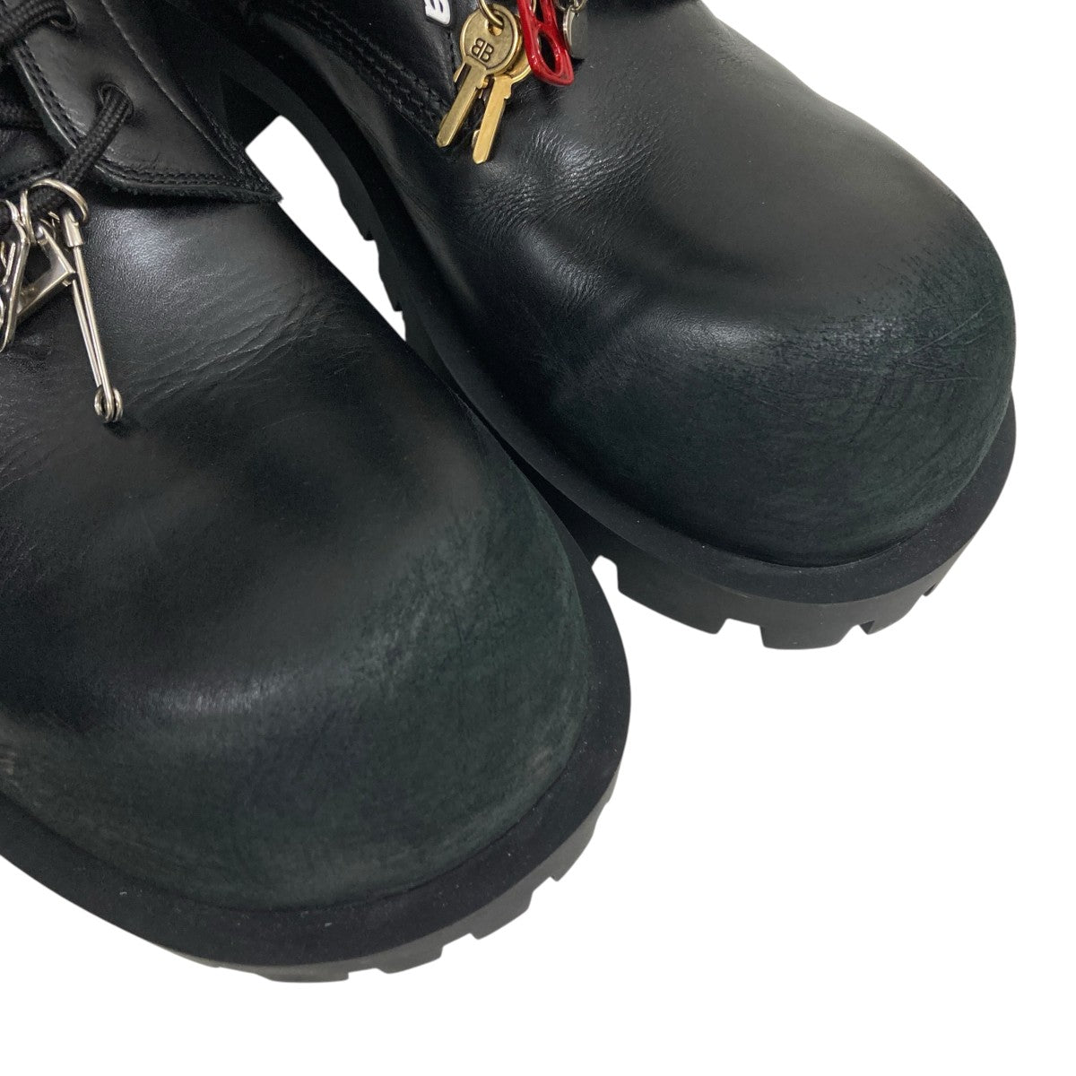 Leather Hummer Lace-Up Ankle Boots ハマーレースアップブーツ