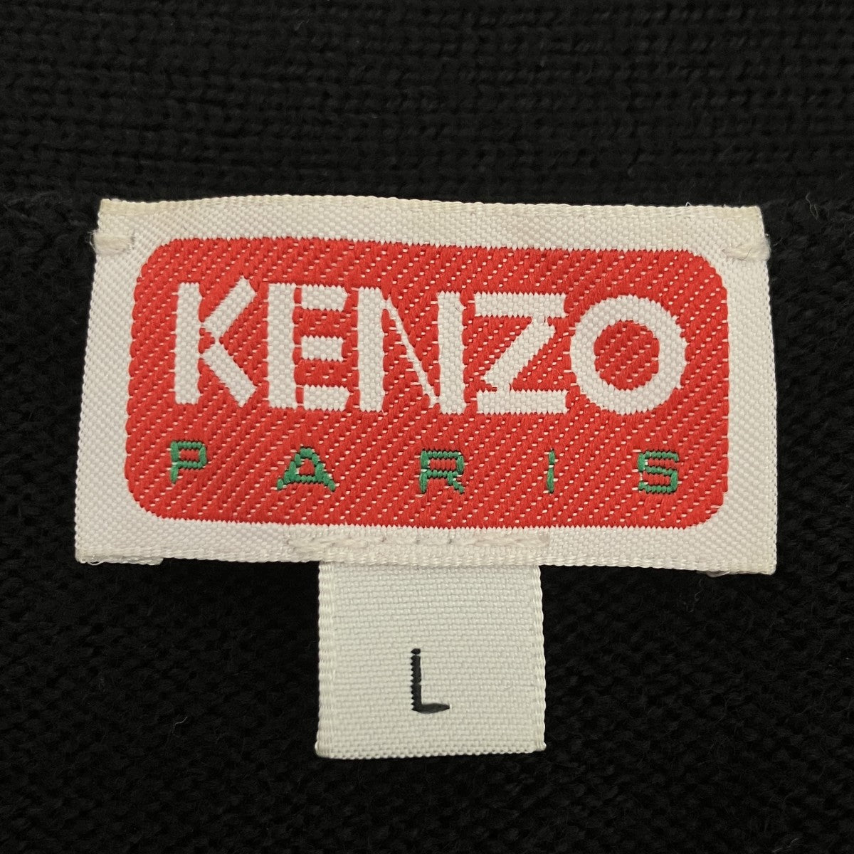 KENZO BOKE FLOWER CREST CARDIGAN フラワー刺繍カーディガン 古着・中古-5枚目のアイテム画像