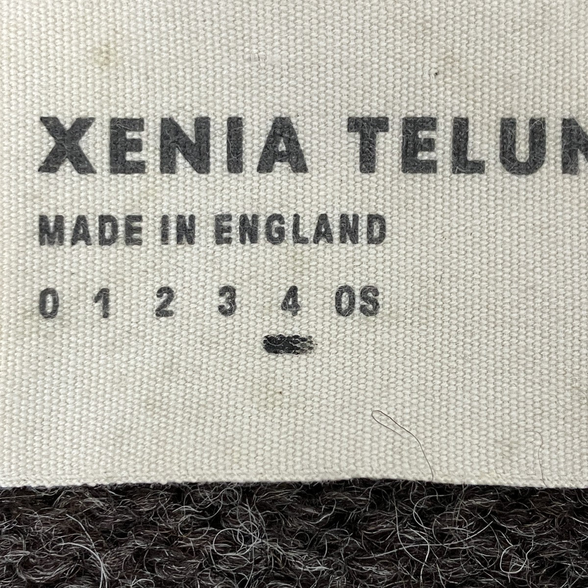 XENIA TELUNTS ウールニット 古着・中古-6枚目のアイテム画像