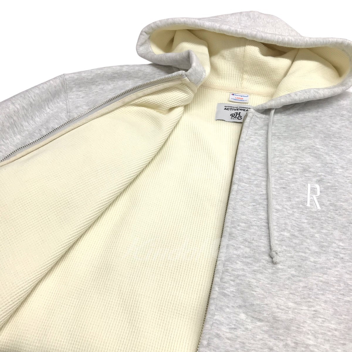 Champion for RHC(チャンピオンフォーアールエイチシー) 「Thermal Zip Hoodie」サーマルジップパーカー