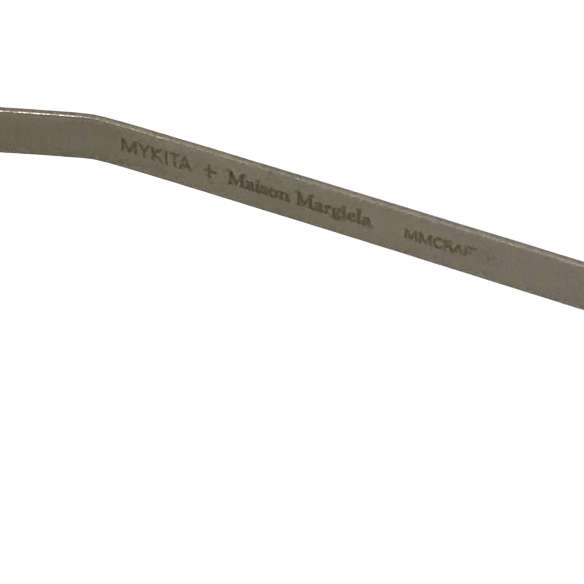 Maison Margiela×MYKITA MYLON 眼鏡MMCRAFT014 MMCRAFT014 シルバー