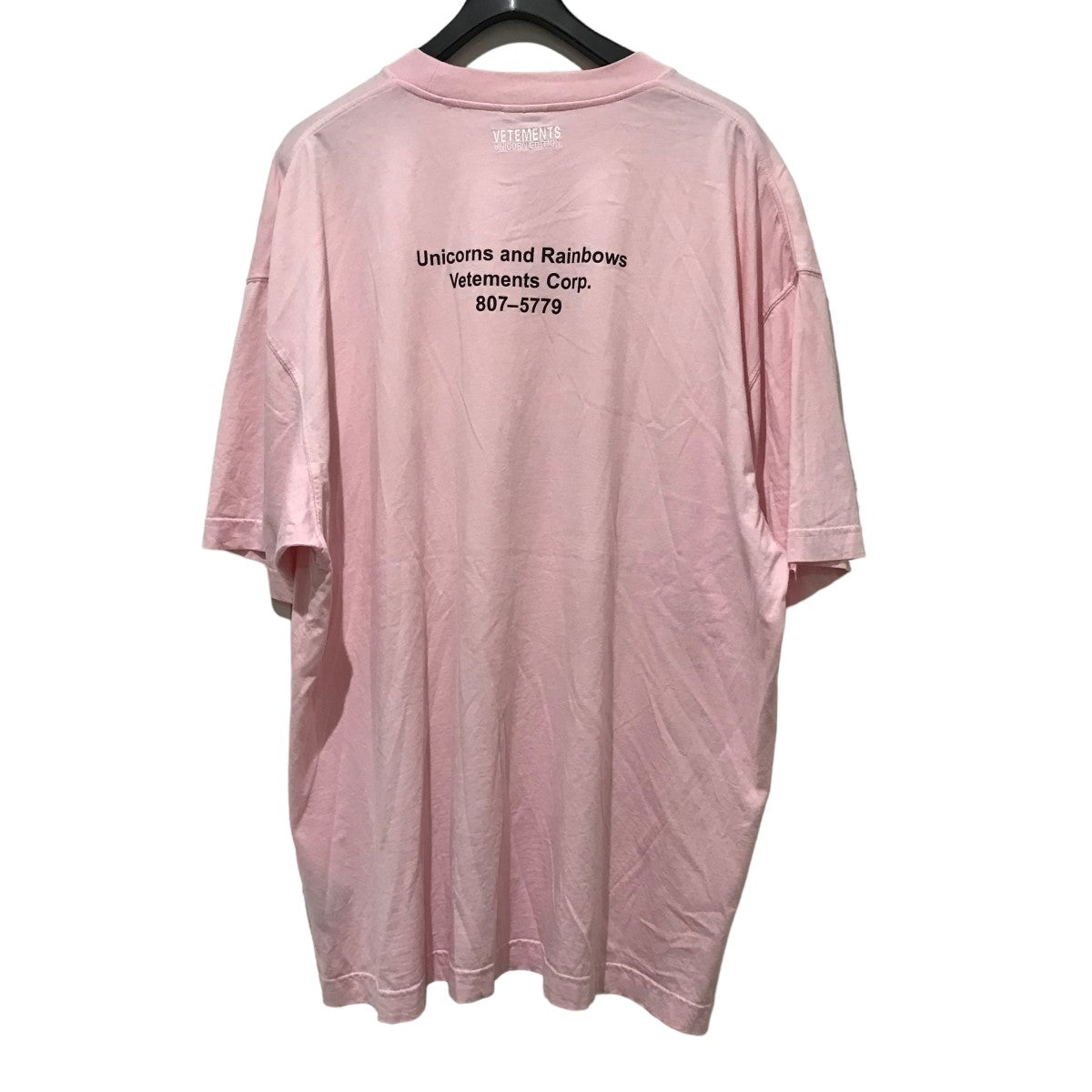 VETEMENTS(ヴェトモン) 23SSユニコーンプリントTシャツUE63TR101P