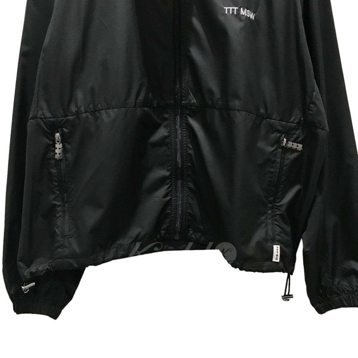 TTT MSW(ティー) ロゴ刺繍トラックジャケット