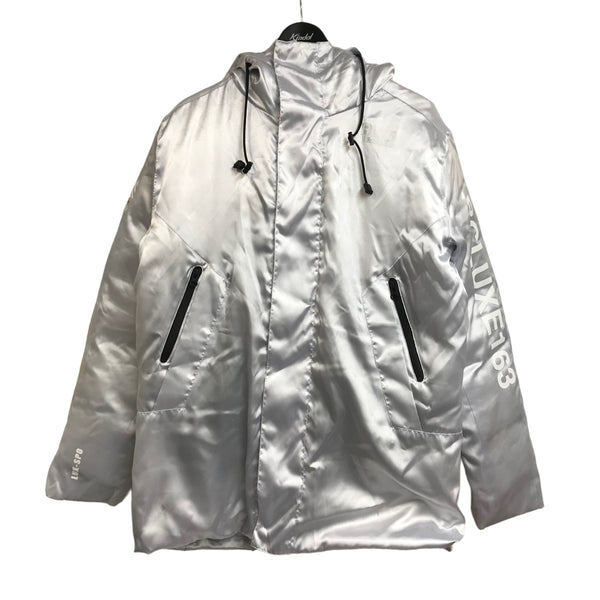 AKM×LUXE163×BROWN BUNNY ダウンジャケット ホワイト サイズ XL