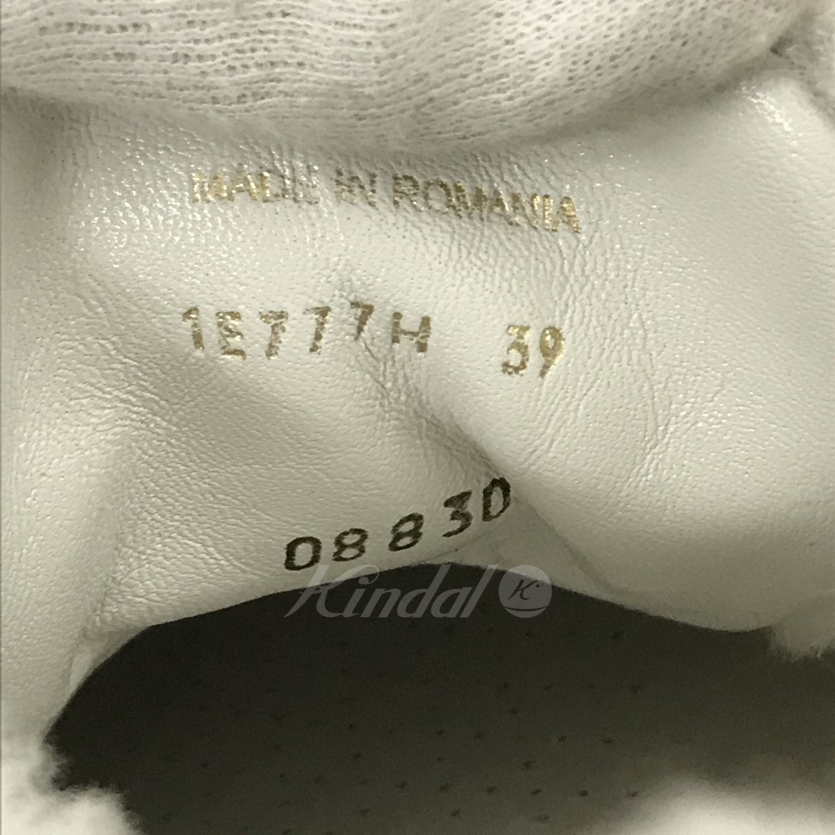 PRADA シアリングファーレザースニーカー 1E777H の古着・中古アイテム
