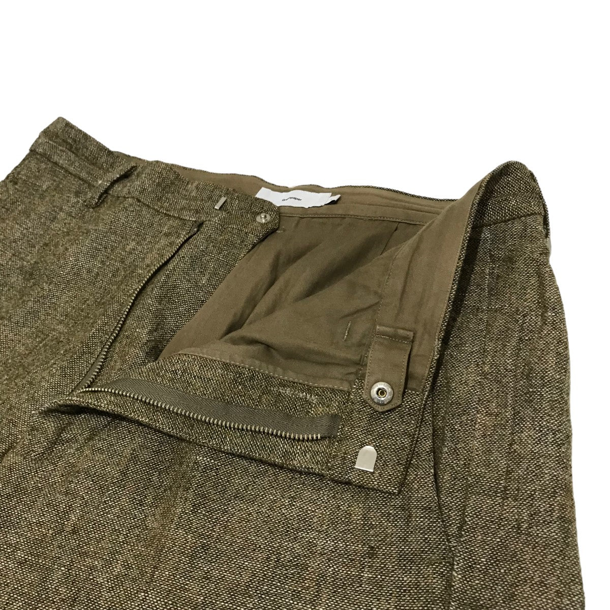 Graphpaper(グラフペーパー) Tweed kibata pantsツイードパンツGM193-40047 GM193-40047 ベージュ  サイズ S｜【公式】カインドオルオンライン ブランド古着・中古通販【kindal】