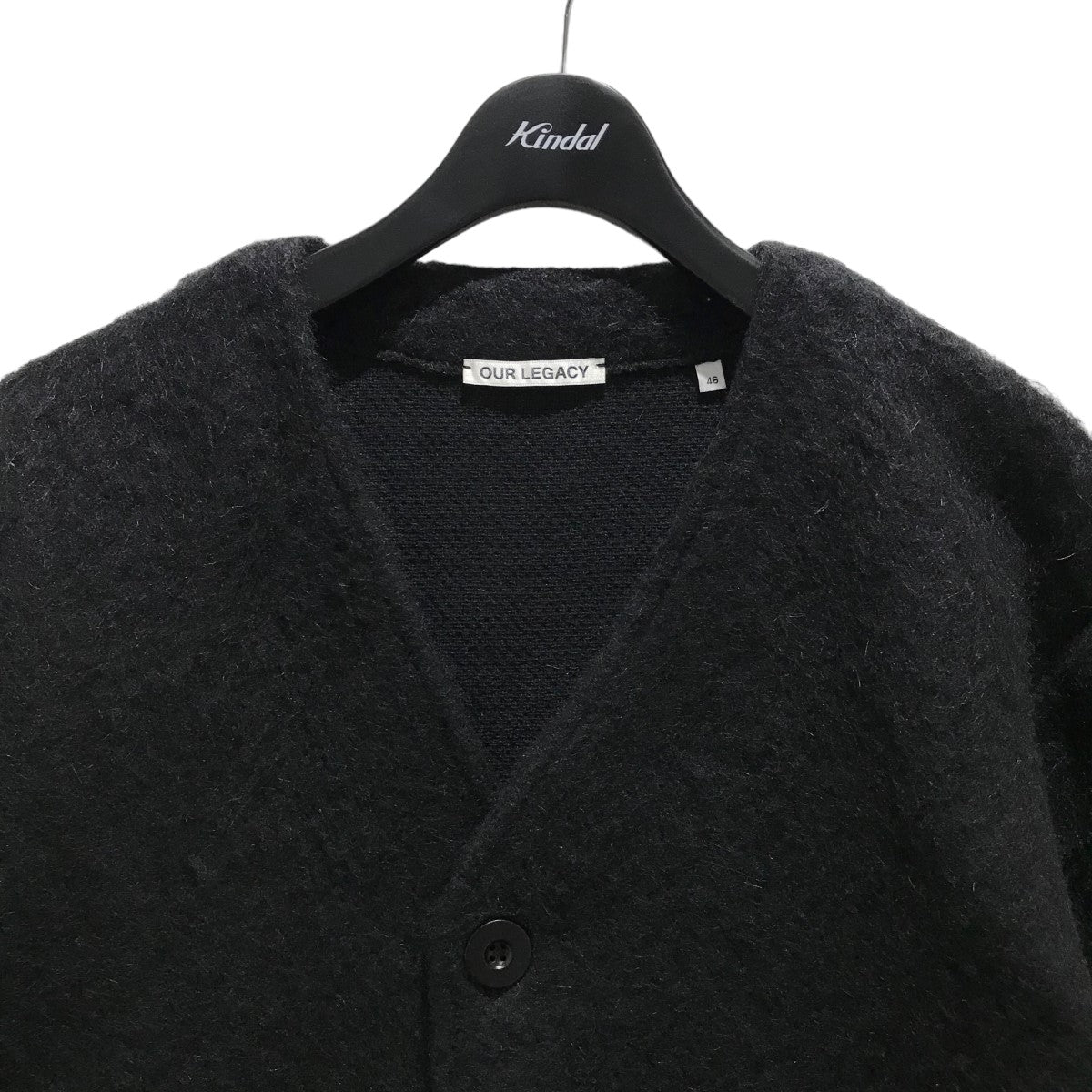 OUR LEGACY(アワーレガシー) CARDIGAN BLACK MOHAIRカーディガンM4206CBM