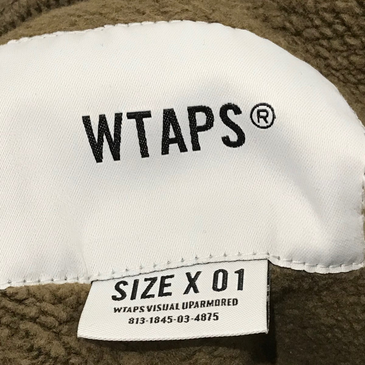 WTAPS(ダブルタップス) KATZ HOODED COPO202ATDT-CSM12 202ATDT-CSM12 オリーブ サイズ  01｜【公式】カインドオルオンライン ブランド古着・中古通販【kindal】