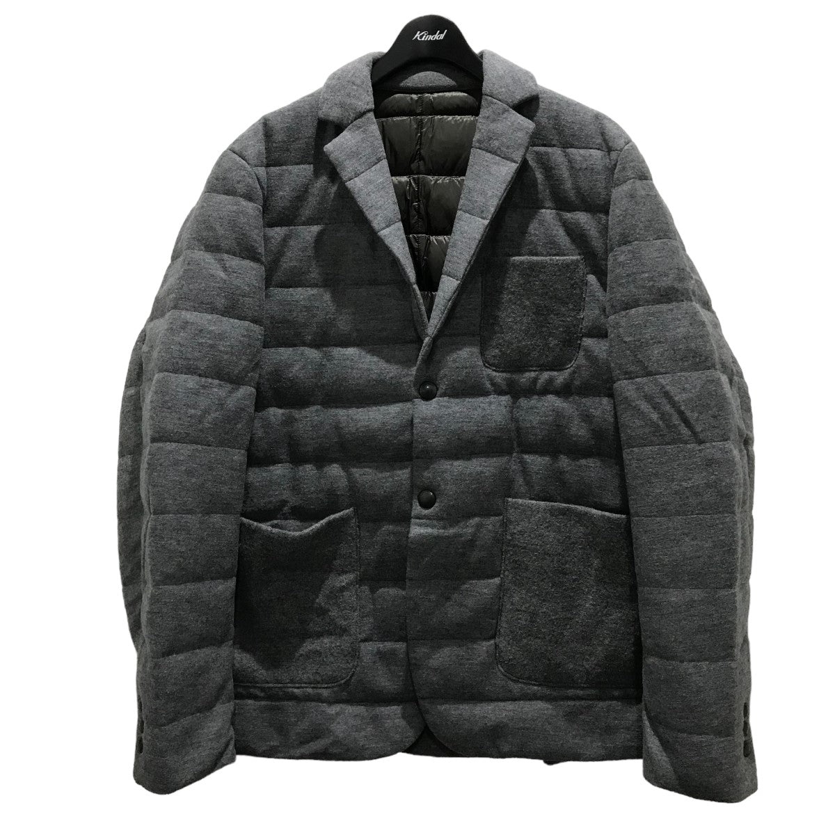 MONCLER(モンクレール) VIRGILEダウンジャケット グレー サイズ L｜【公式】カインドオルオンライン  ブランド古着・中古通販【kindal】