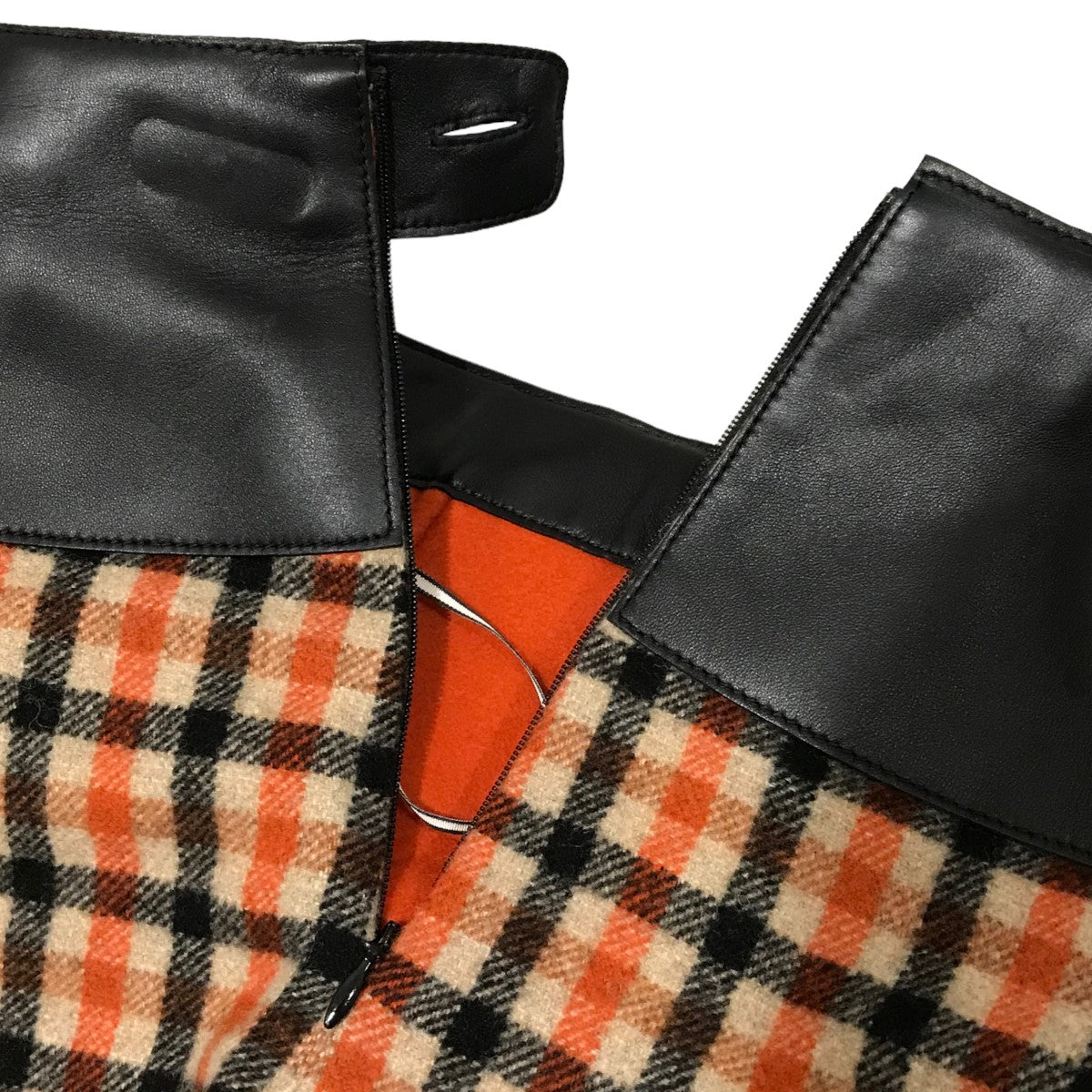 HERMES 23AWショートコート ミニスカート 古着・中古-7枚目のアイテム画像