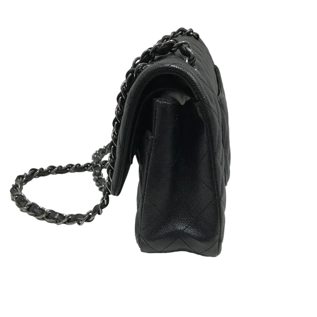 CHANEL(シャネル) ラメキャビアスキン ダブルフラップマトラッセ CHANEL(シャネル) ラメキャビアスキン ダブルフラップマトラッセ