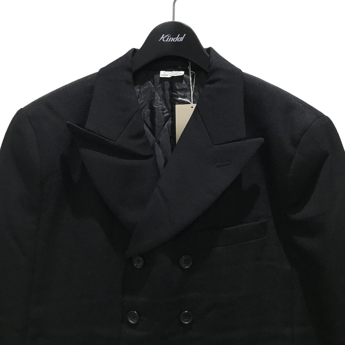 COMME des GARCONS HOMME PLUS(コムデギャルソンオムプリュス) 23AWポンチョコートPL-C004 PL-C004  ブラック サイズ S｜【公式】カインドオルオンライン ブランド古着・中古通販【kindal】