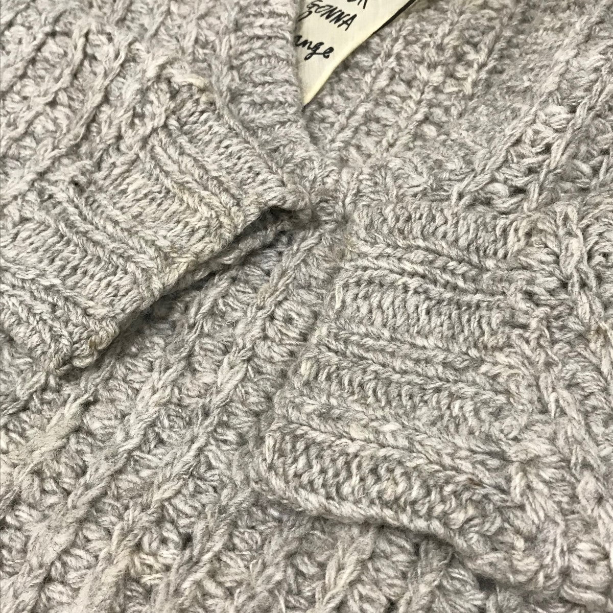 nowos(ノーウォス) Vネックニット4602005238 4602005238 グレー