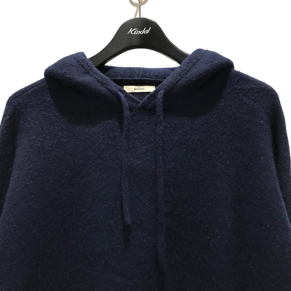 BODHI(ボーディ) CASHMERE “BIG” SIGNATURE HEAVYWEIGHT HOODIEカシミヤニットパーカーBD17005