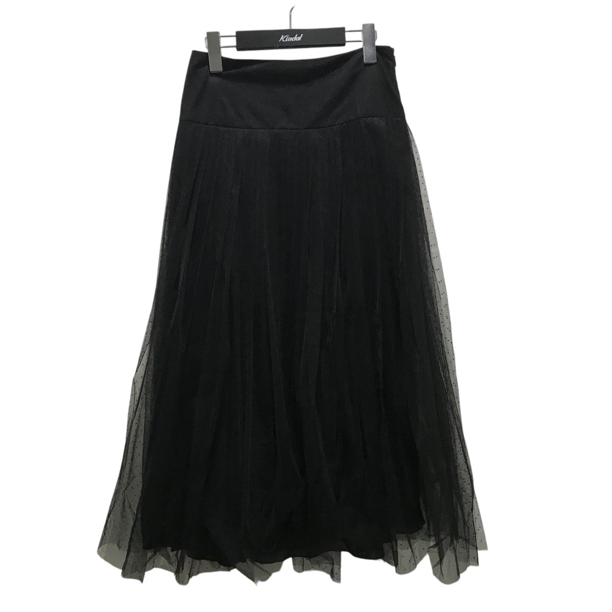Christian Dior プリーツ ミディスカート 古着・中古-1枚目のアイテム画像