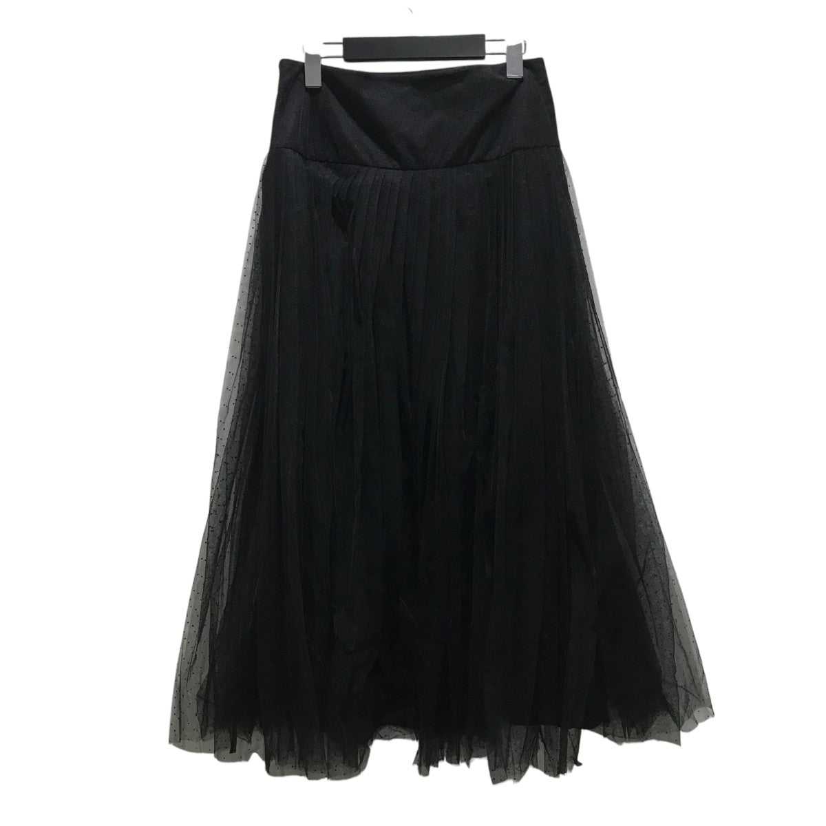 Christian Dior プリーツ ミディスカート 古着・中古-2枚目のアイテム画像