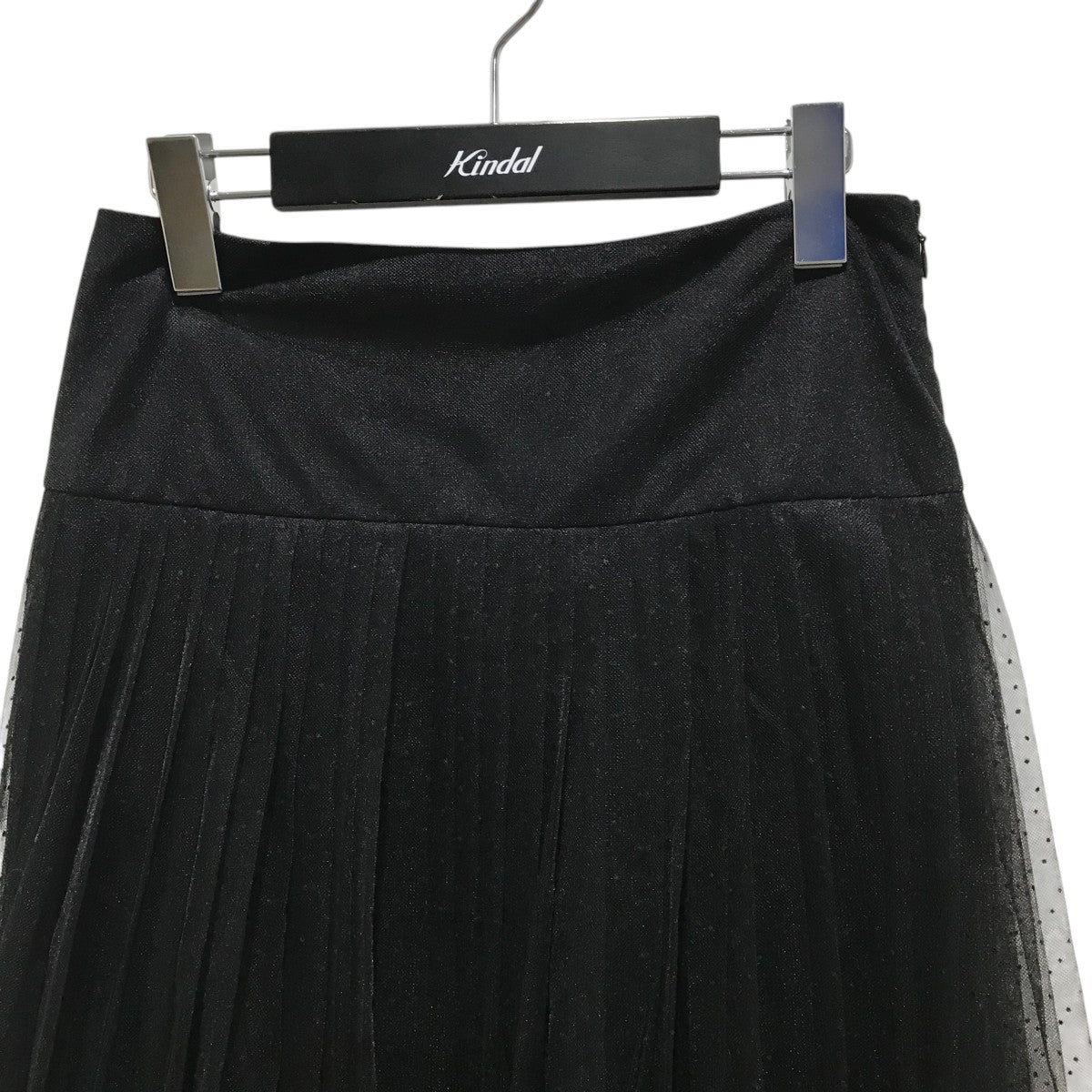 Christian Dior プリーツ ミディスカート 古着・中古-3枚目のアイテム画像