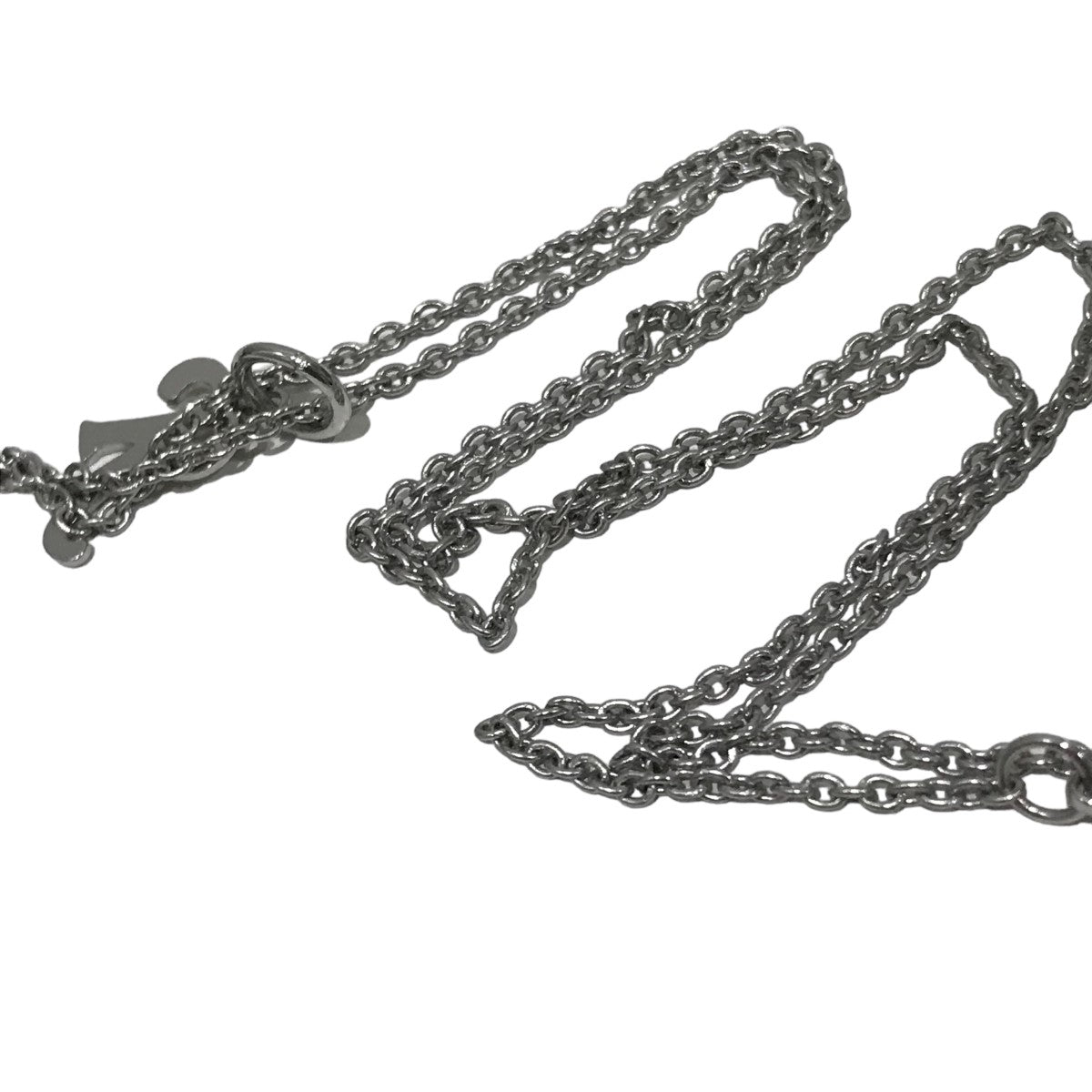 RAF SIMONS(ラフシモンズ) Necklace with small stone hangerRチャームストーンネックレス