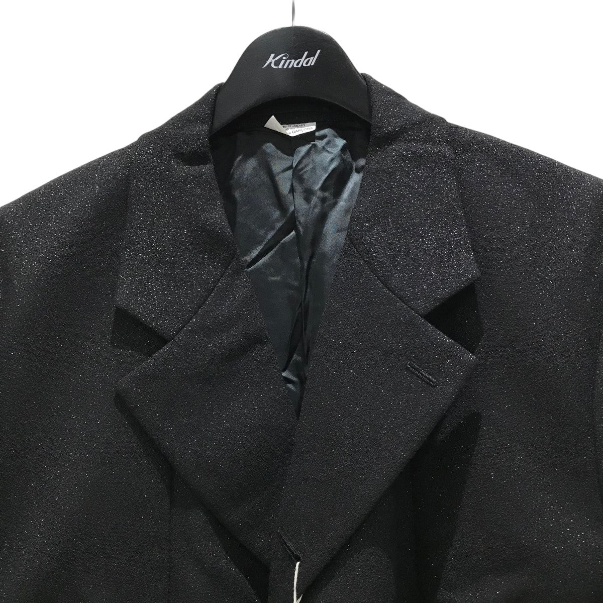 コムデギャルソンコムデギャルソン　カットアウト ジャケット 23aw Comme Des Garçons Homme Plus カットアウト シングルジャケット