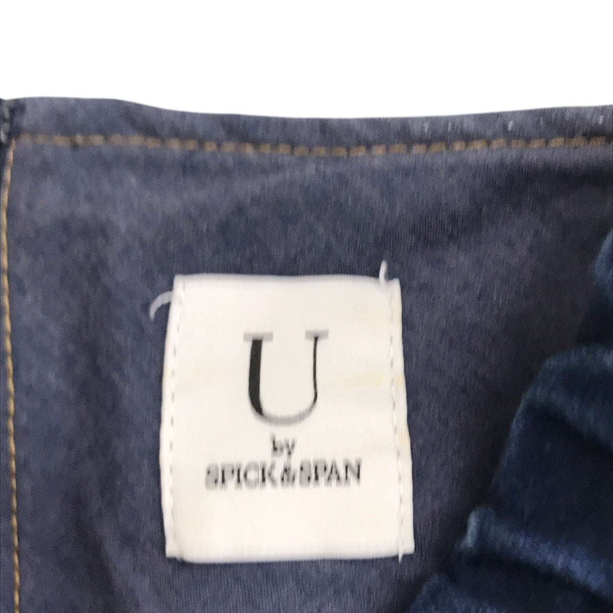 U by Spick＆Span×MIRAI．M デニムワンピース19-040-212-5111-4-0 古着・中古-6枚目のアイテム画像