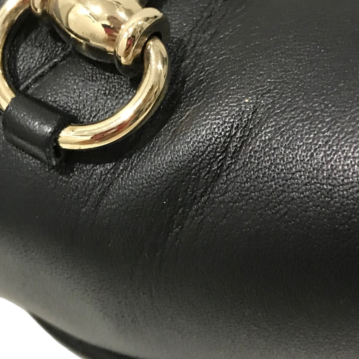 GUCCI(グッチ) ビットローファー466702 466702 ブラック サイズ 24 ...