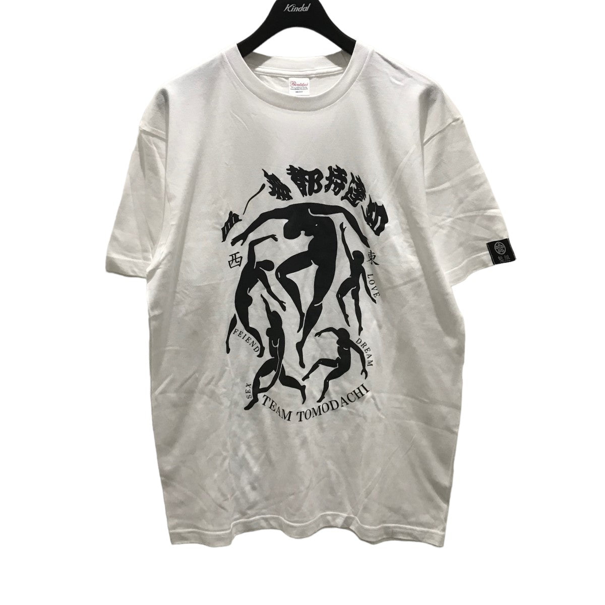 魁組(サキガケグミ)(サキガケグミ) TEAM TOMODACHI プリントTシャツ