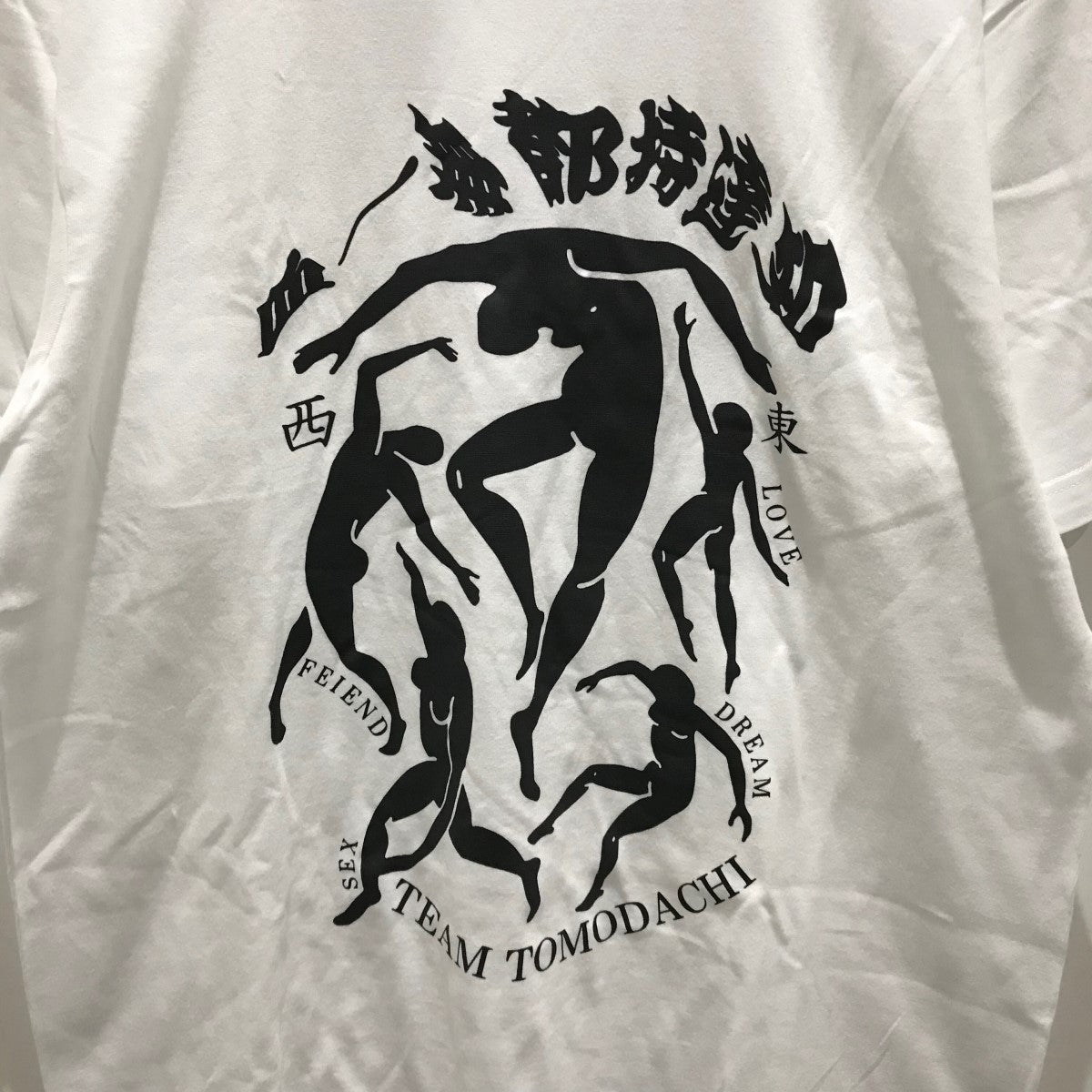 魁組(サキガケグミ)(サキガケグミ) TEAM TOMODACHI プリントTシャツ