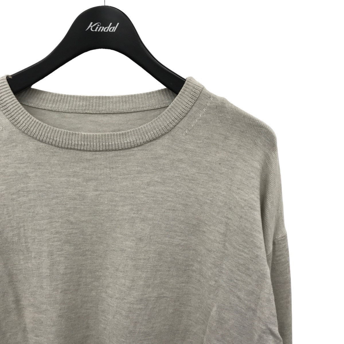 wool crewneck L S クルーネックニット 1603-004