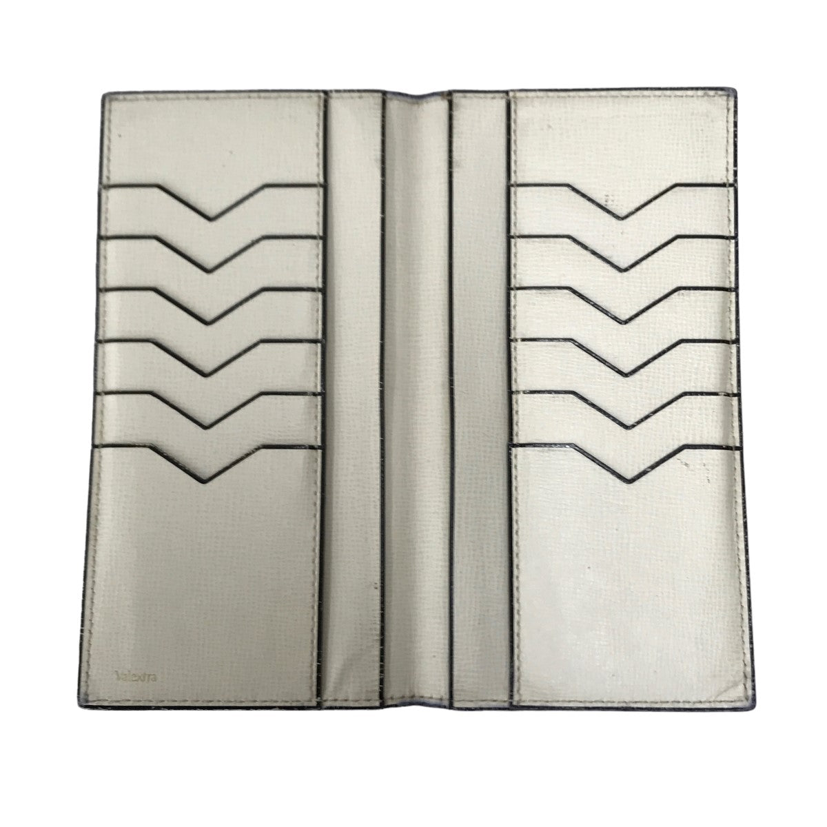 Valextra(ヴァレクストラ) 二つ折り長財布 オフホワイト｜【公式  