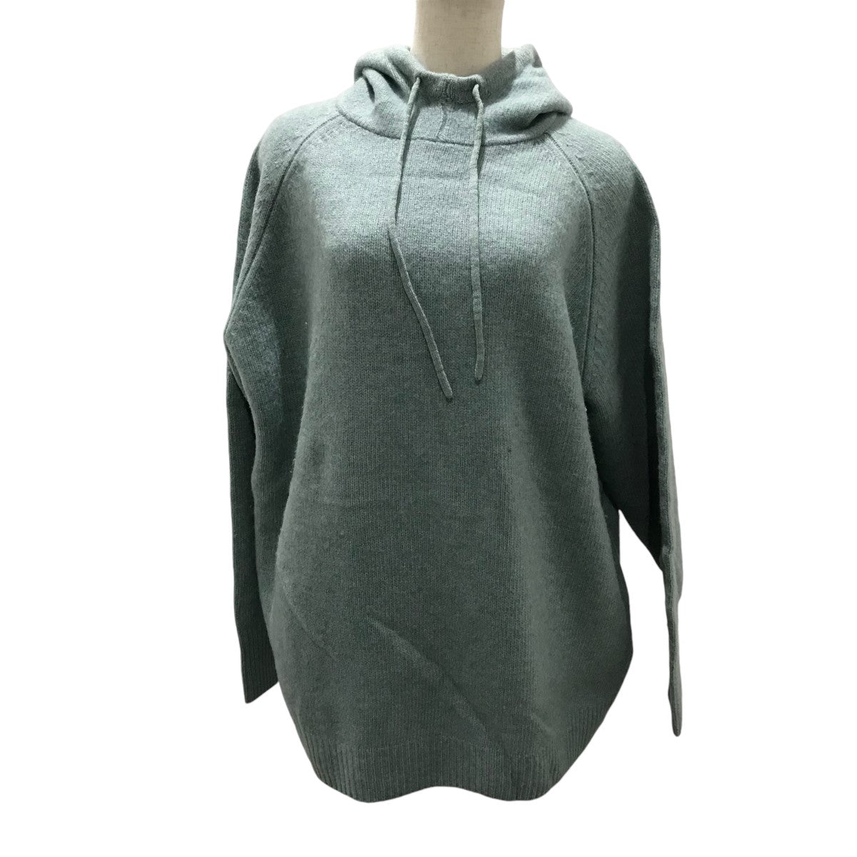 CLANE H N KNIT HOODIEニットパーカー 古着・中古-1枚目のアイテム画像