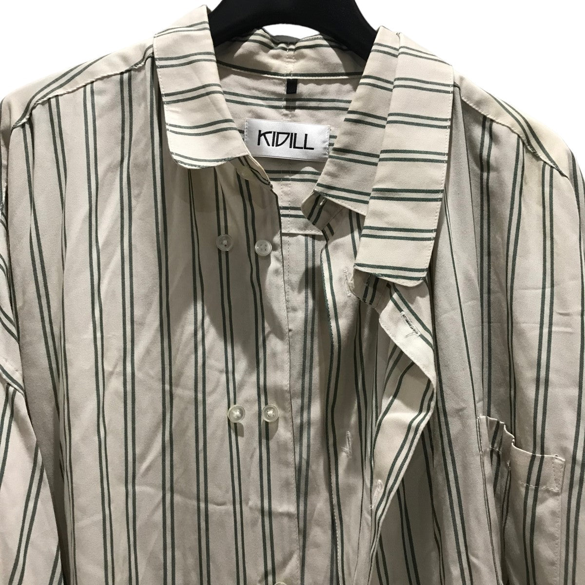 KIDILL(キディル) Layerd ShirtレイヤードシャツKL489 KL489 ホワイト ...