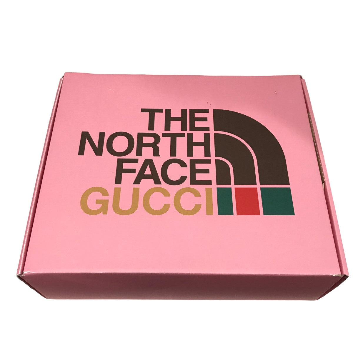 GUCCI×THE NORTH FACE GGキャンバストレッキングブーツ オレンジ