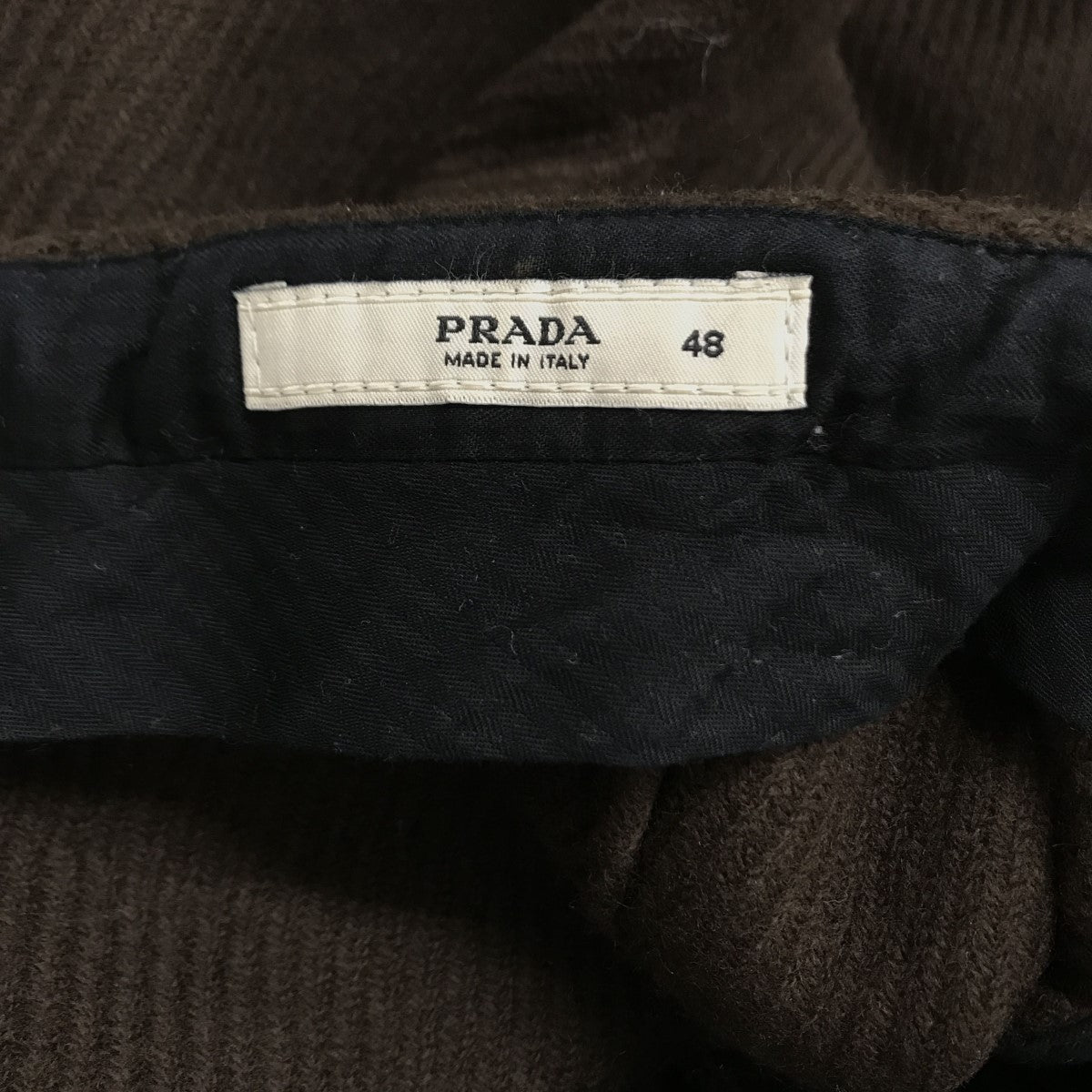 PRADA ウールパンツ の古着・中古アイテム