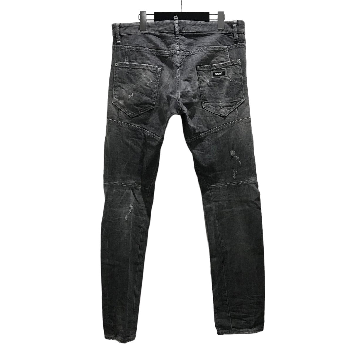 DSQUARED2(ディースクエアード) tidy biker jeanダメージ加工デニムパンツS74LB0935 S74LB0935 グレー サイズ  M｜【公式】カインドオルオンライン ブランド古着・中古通販【kindal】