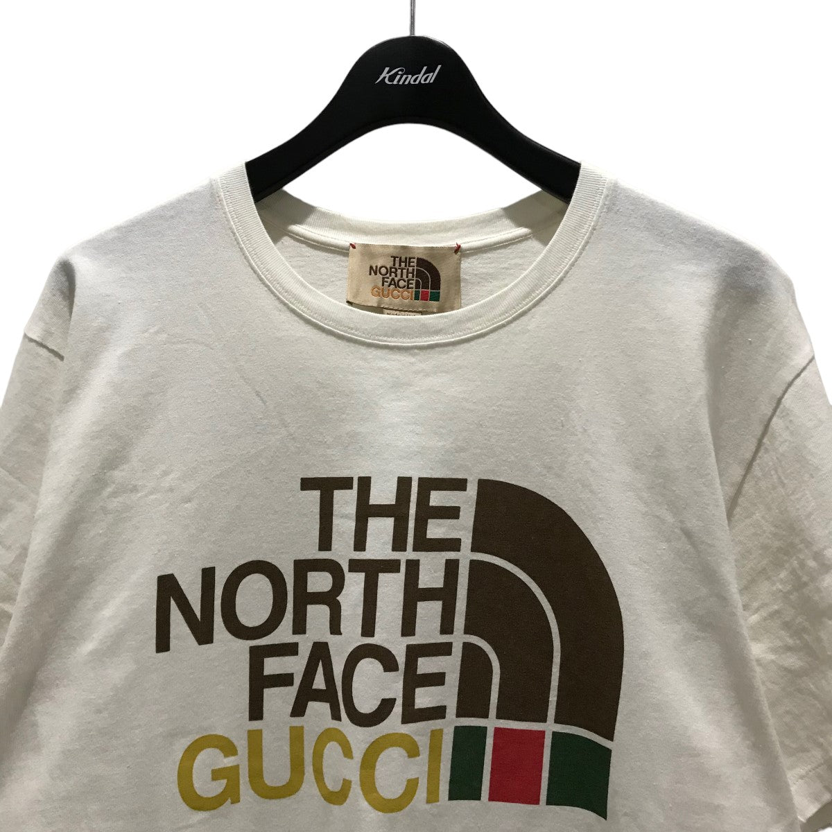 GUCCI×THE NORTH FACE ロゴTシャツ615044 615044 ホワイト