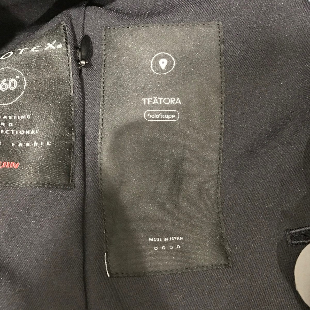 TEATORA(テアトラ) テーラードジャケットTT-201-SS Device JACKET SS TT-201-SS Device JACKET  SS ブラック サイズ L｜【公式】カインドオルオンライン ブランド古着・中古通販【kindal】