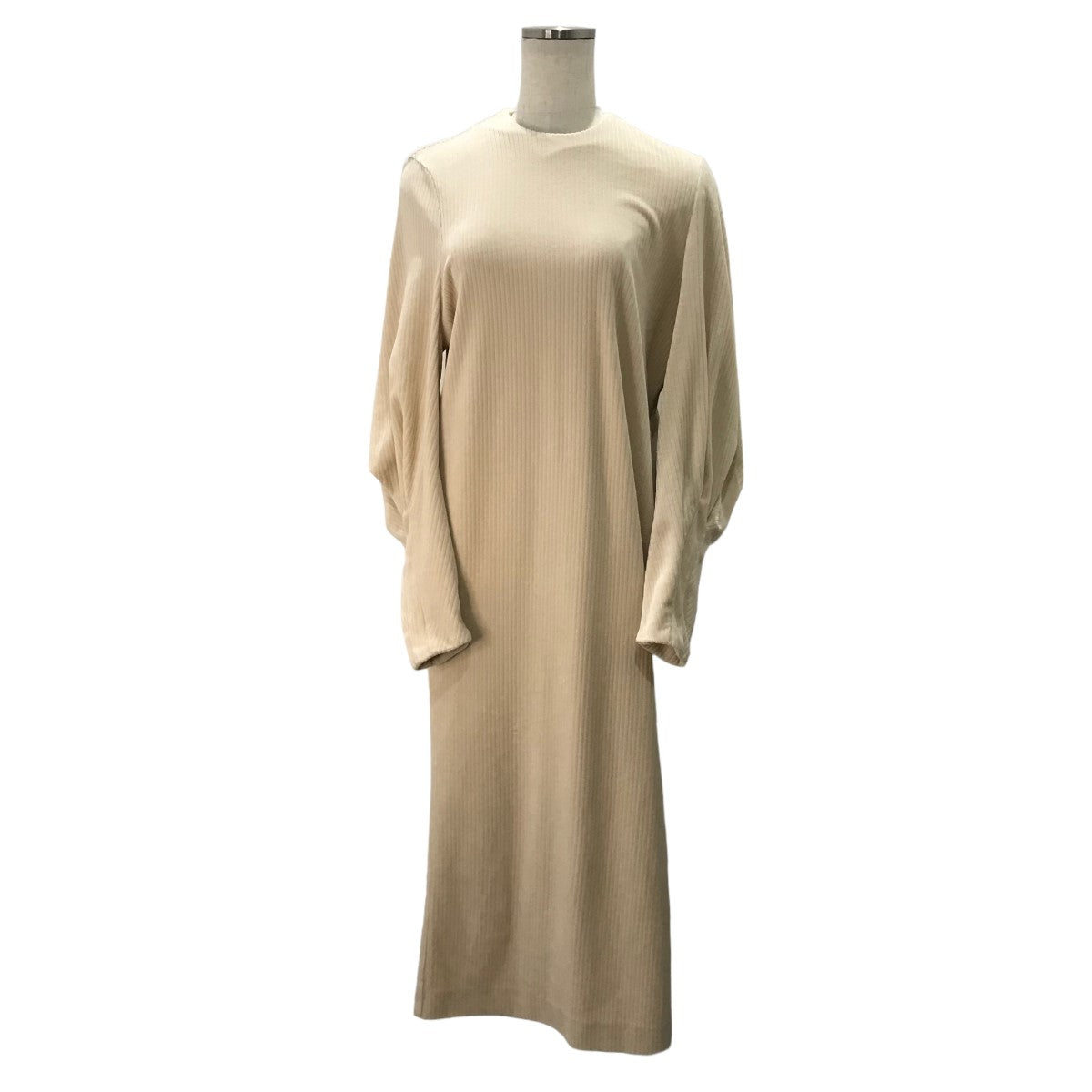 伊勢丹別注【Ribbed Velour Jersey Dress】ベロアドレスMM21FW-JS504