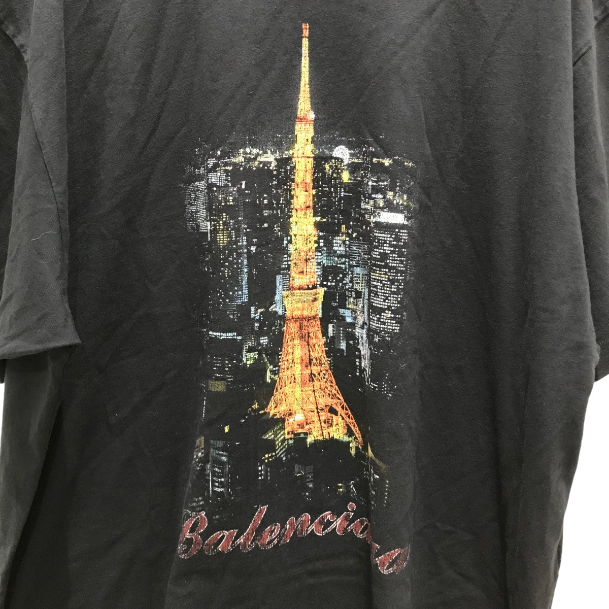 BALENCIAGA 24SS銀座店オープン記念プリントTシャツ787349 の古着・中古アイテム