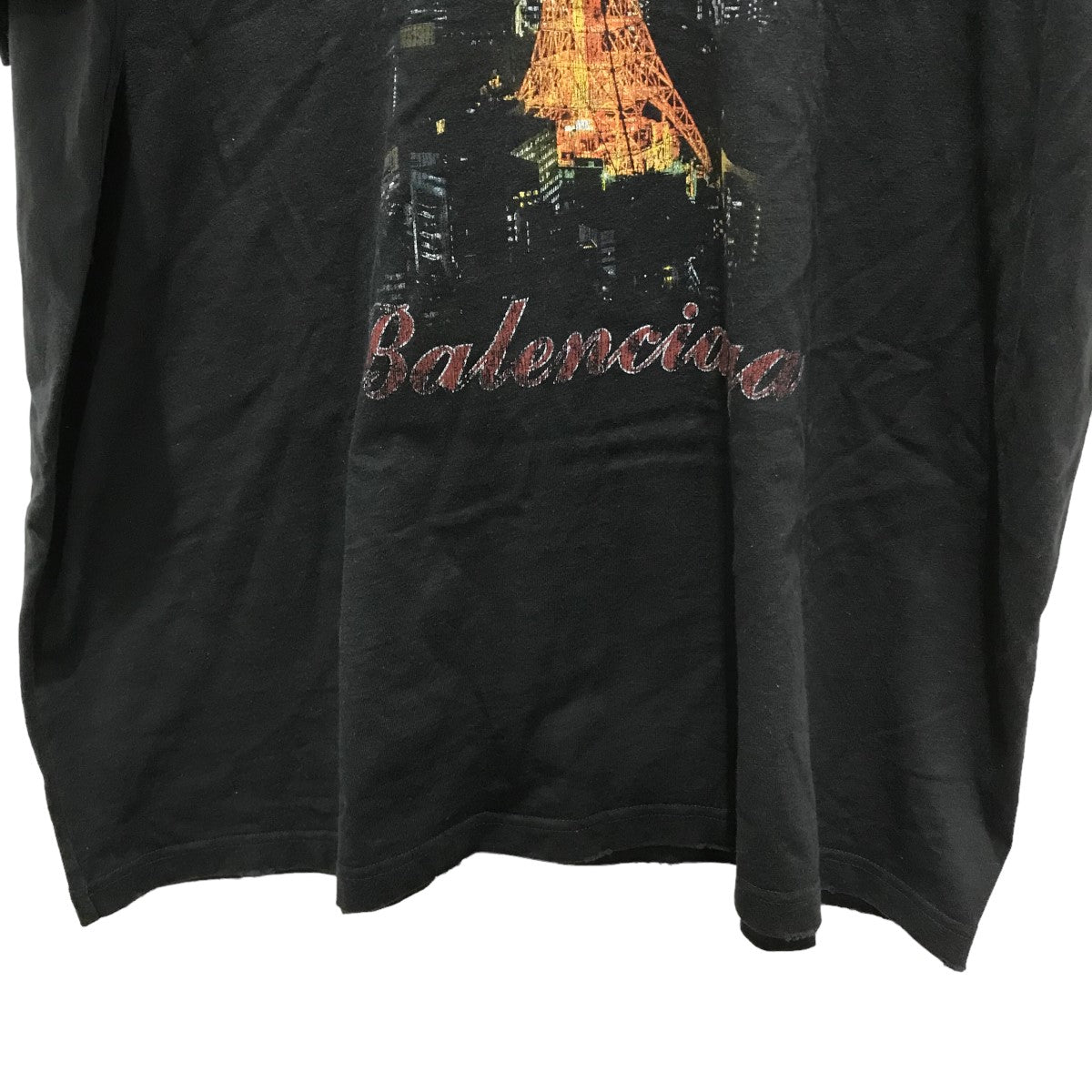 BALENCIAGA 24SS銀座店オープン記念プリントTシャツ787349 の古着・中古アイテム