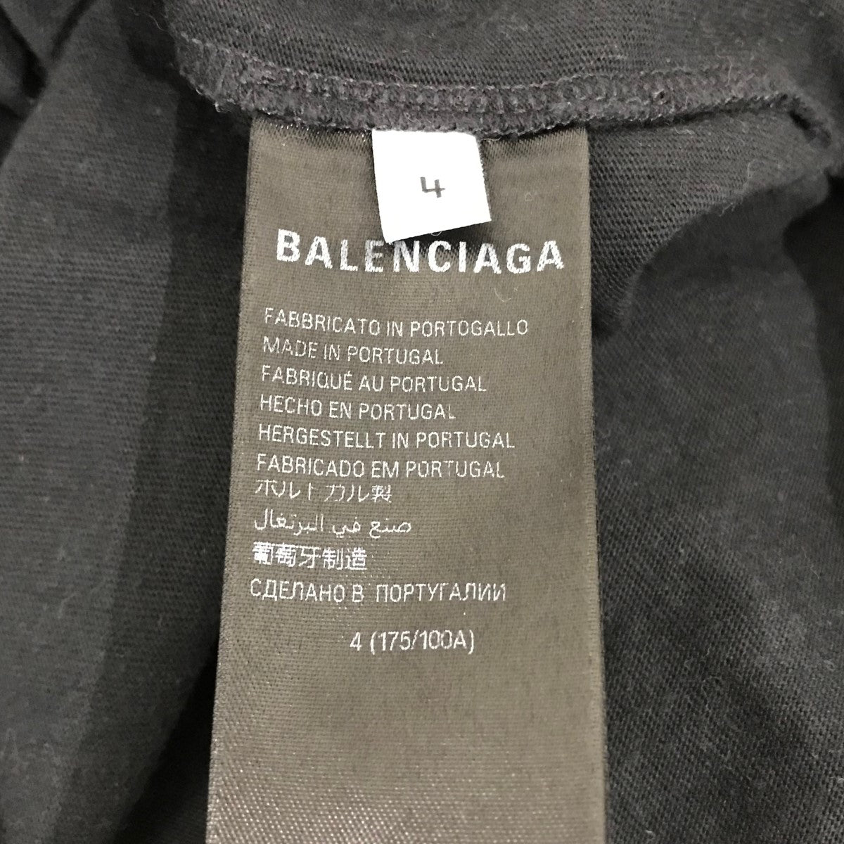 BALENCIAGA 24SS銀座店オープン記念プリントTシャツ787349 の古着・中古アイテム