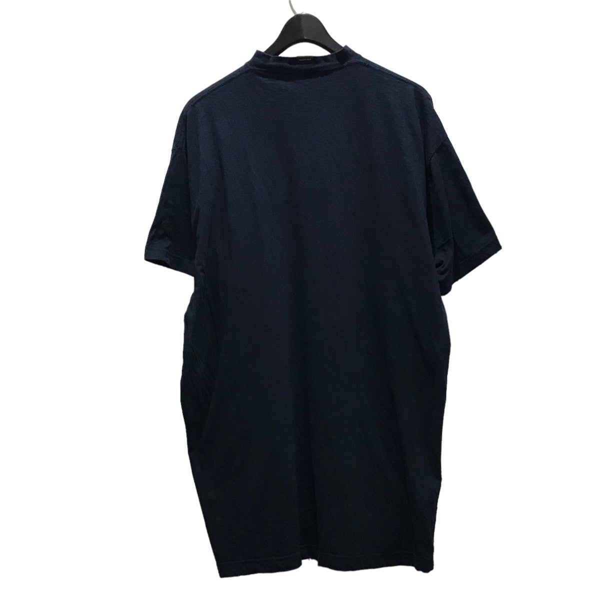 BALENCIAGA*お目が高い*ステンシル ラグラン フード付きTシャツ BALENCIAGA(バレンシアガ) ダメージ加工プリントTシャツ739784
