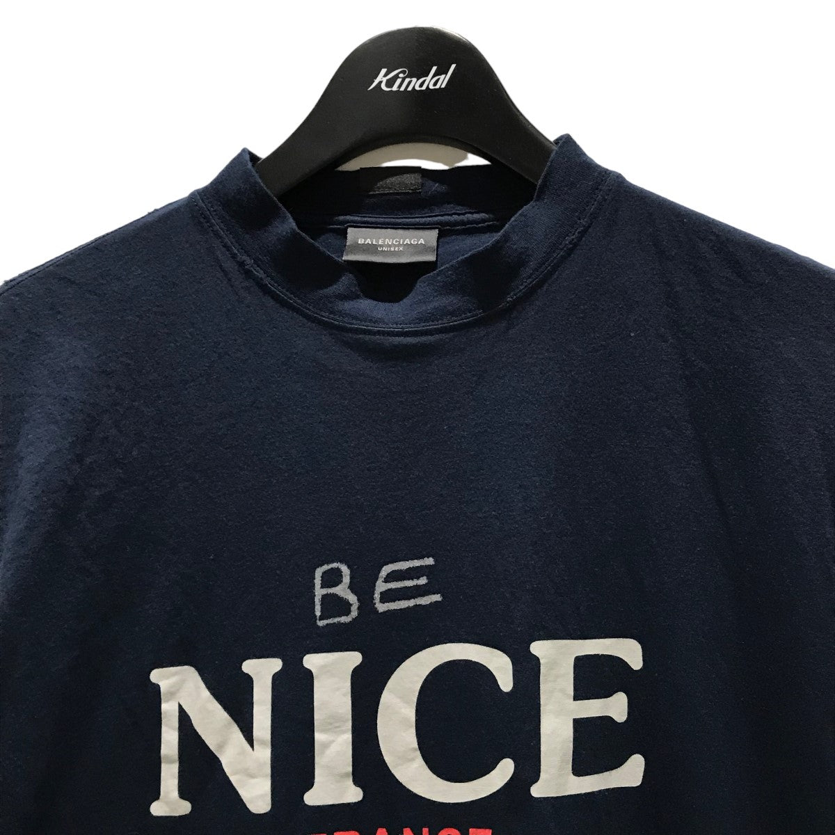 【BALENCIAGA】リフレクティブロゴ Tシャツ Balenciaga: グレー リフレクティブロゴ Tシャツ | SSENSE 日本