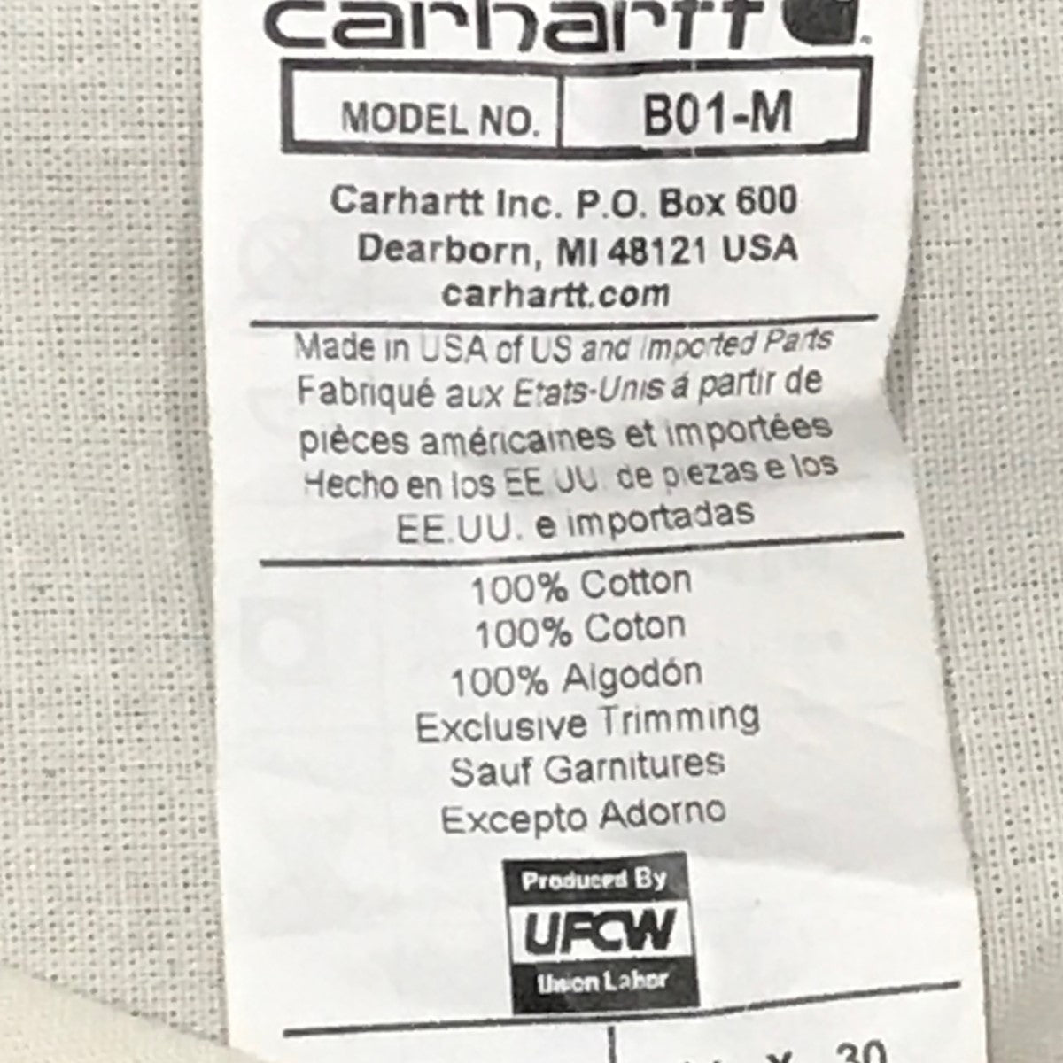 CarHartt(カーハート) ルーズフィットダブルニーペインター