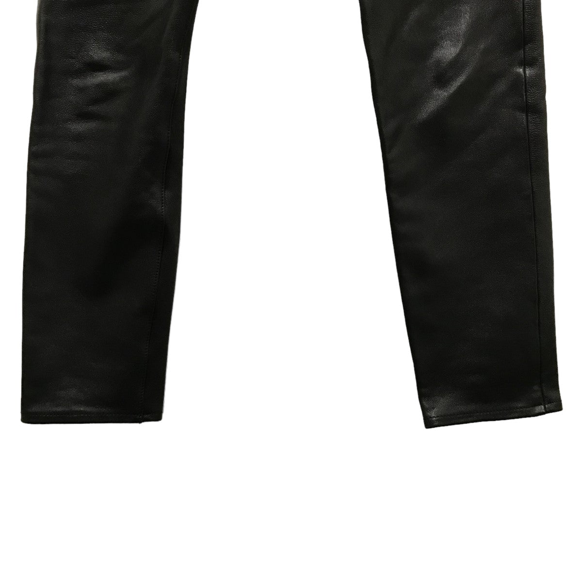 H BEAUTY＆YOUTH(エイチビューティアンドユース) レザーパンツ1214-199-8277 LEATHER 5POCKET PANTS  1214-199-8277 LEATHER 5POCKET PANTS ブラック サイズ M｜【公式】カインドオルオンライン  ブランド古着・中古通販【kindal】