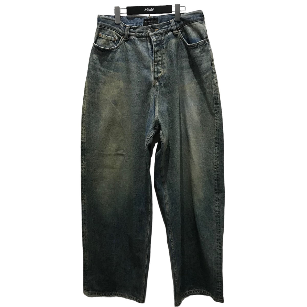 BALENCIAGA コーティング加工バギーデニムパンツ719341 の古着・中古アイテム