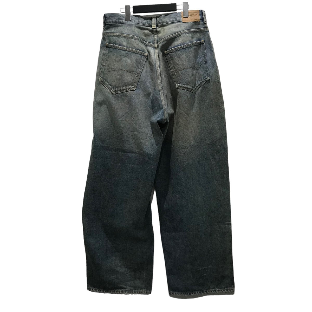 BALENCIAGA コーティング加工バギーデニムパンツ719341 の古着・中古アイテム