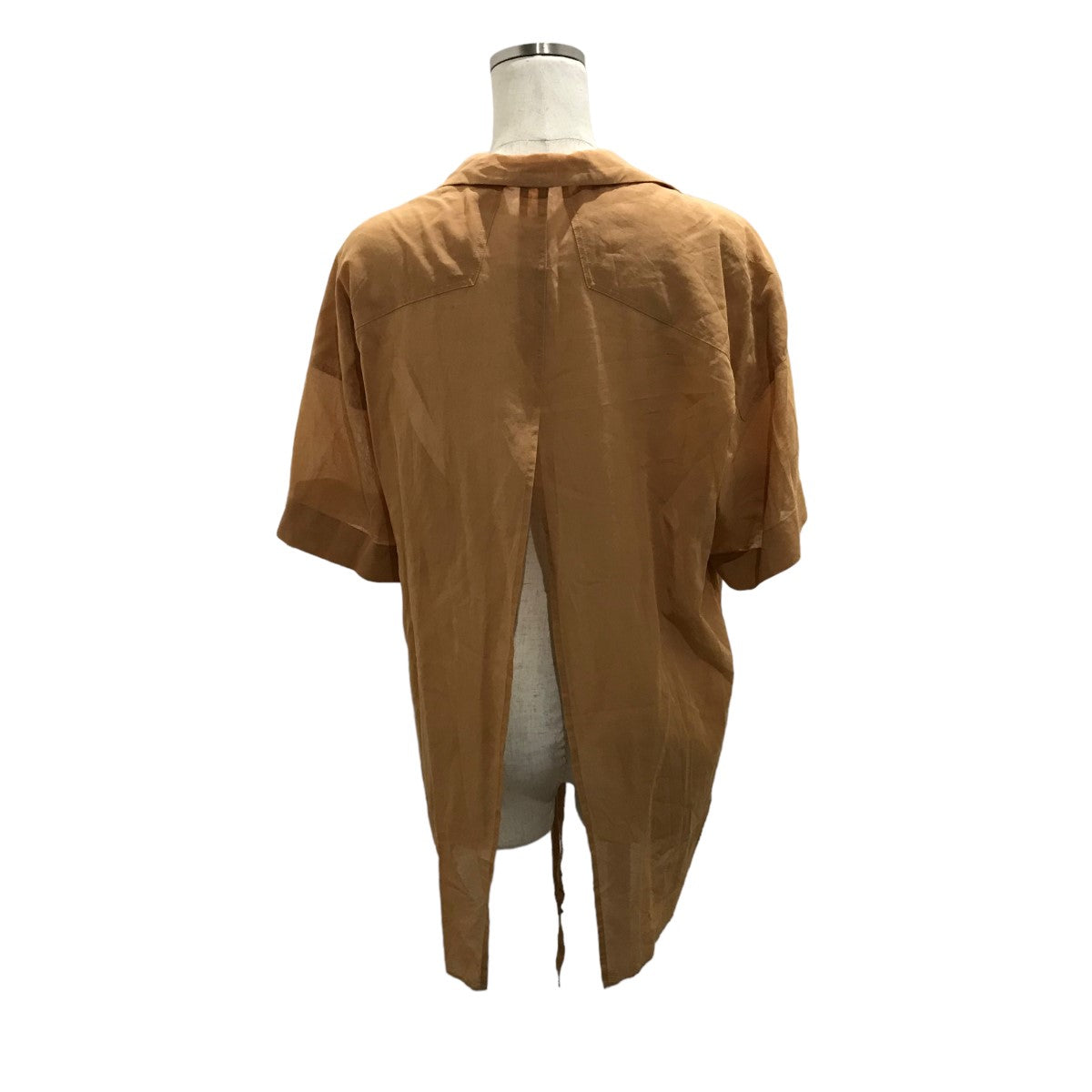 Cotton Boil Shirtバックスリットシャツ22S83005