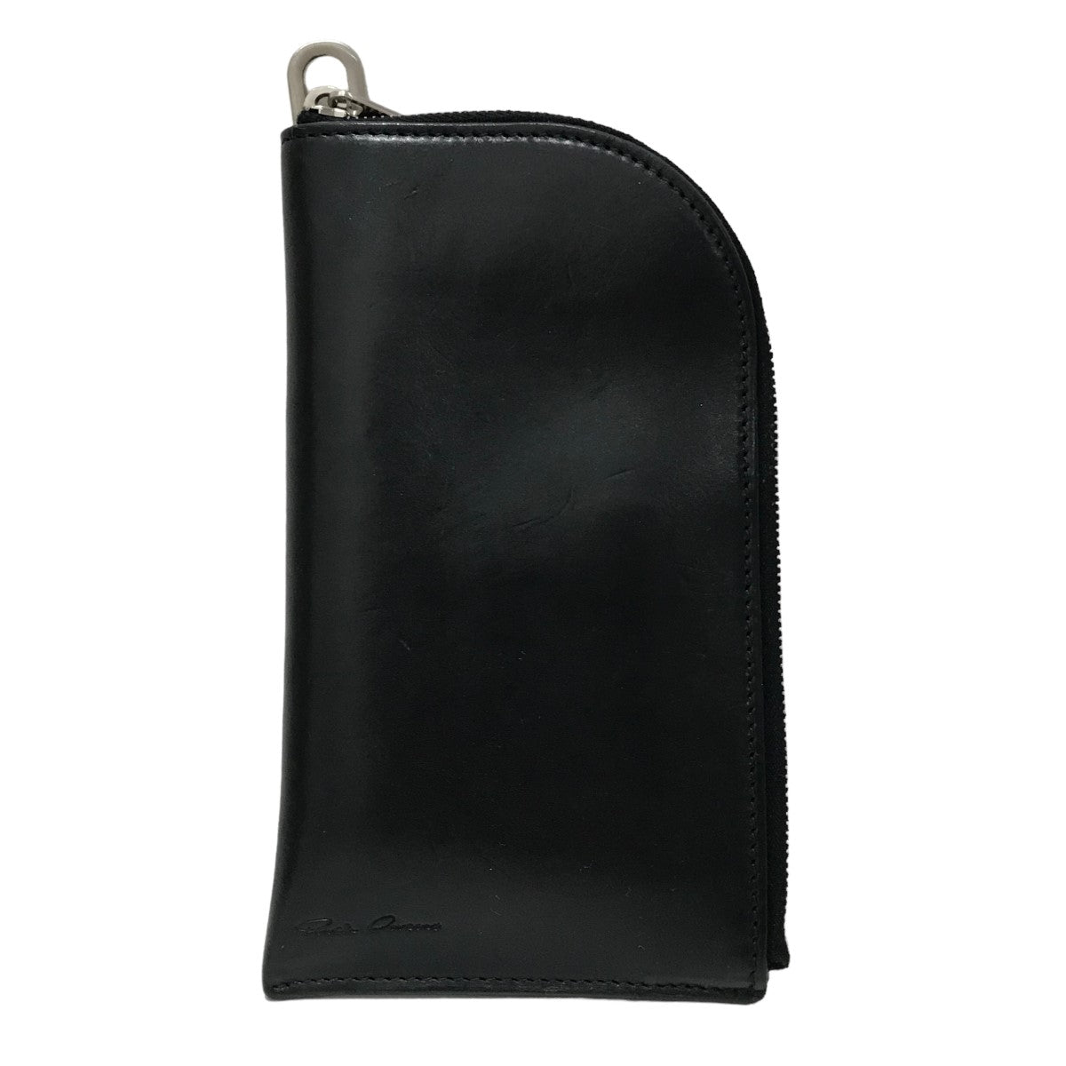 RICK OWENS(リックオウエンス) ジップウォレットNECK WALLET NECK WALLET ブラック｜【公式】カインドオルオンライン  ブランド古着・中古通販【kindal】