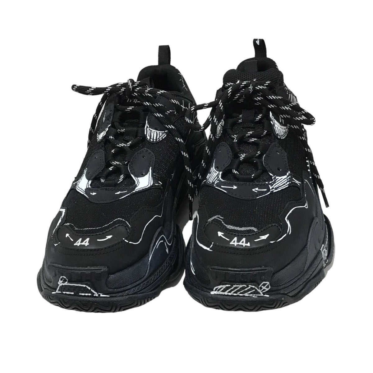 BALENCIAGA TRIPLE S SKETCHトリプルエス スニーカー536737 の古着・中古アイテム