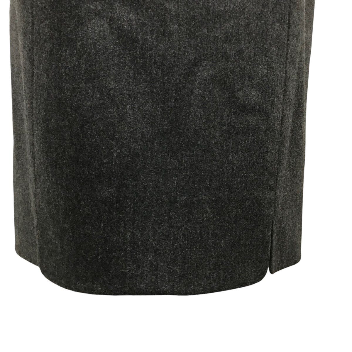 シャネル CHANEL スリットデザインスカート チャコールグレー サイズ：36 CHANEL(シャネル) スリットデザインスカート チャコールグレー サイズ